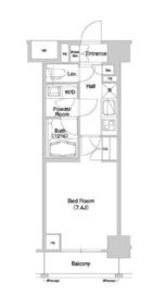 グラマシー横濱関内 803 間取り図