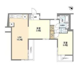 PATH牛込神楽坂 303 間取り図