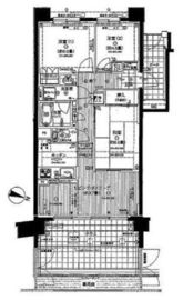 ナイスアーバンステイツ横濱新子安 1階 間取り図