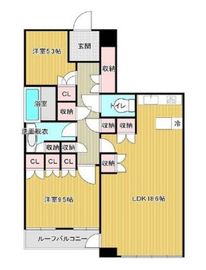 ザ・東京タワーズ シータワー 38階 間取り図