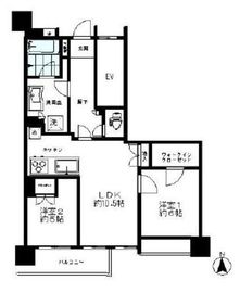 ベリスタ四谷大京町 3階 間取り図