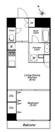コンシェリア東京入谷ステーションフロント 3階 間取り図
