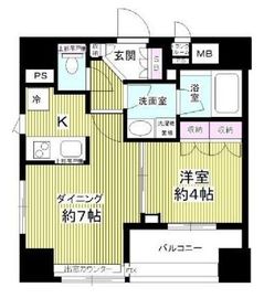 藤和シティホームズ蔵前駅前クレーデルコート 3階 間取り図