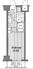 ガラ・グランディ大手町 4階 間取り図
