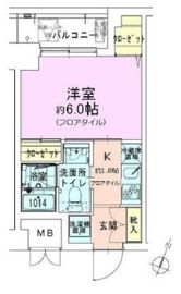 門前仲町レジデンス弐番館 904 間取り図