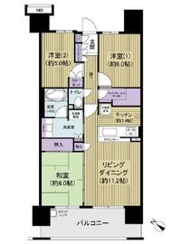 スターコート豊洲 6階 間取り図