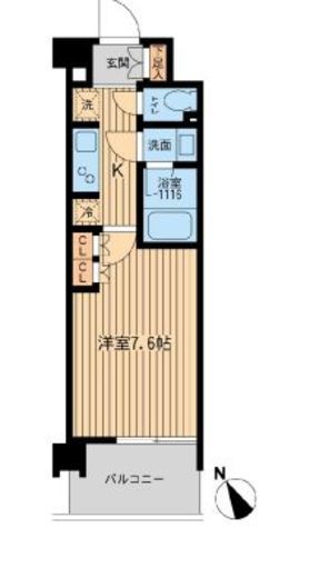 BLESS上池袋 (ブレス上池袋) 508 間取り図