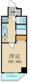 プレサンス新宿御苑前アルティメット 4階 間取り図