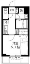 LOC’S SAGINUMA (ロックス鷺沼) 109 間取り図