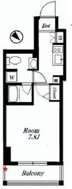 ジェノヴィア新宿御苑グリーンヴェール 5階 間取り図