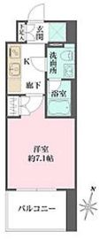 ベルフェリーク横濱山下町 902 間取り図