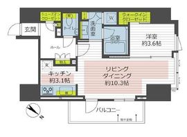 フォルム内藤町 5階 間取り図