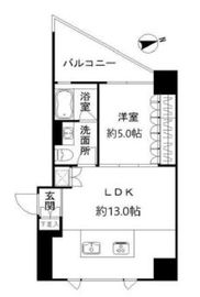 アーバンスタイル立川 705 間取り図