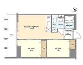 The Grand Terrace Wakabayashi 309 間取り図