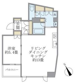 カーサ文京動坂 402 間取り図