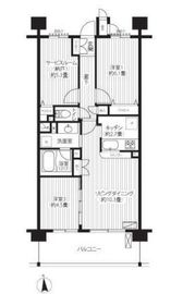 ピエス綱島 704 間取り図