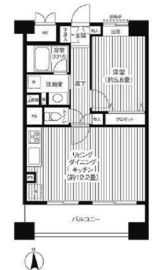 ピエス綱島 608 間取り図