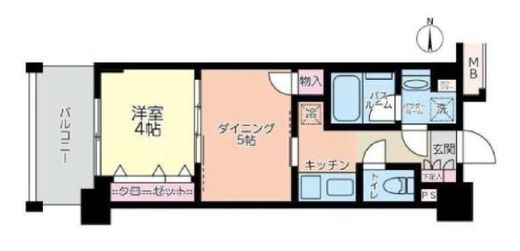 日神デュオステージ三ツ沢公園 3階 間取り図