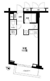 エスポワール渋谷松濤 2階 間取り図