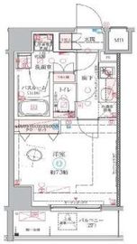 クレヴィスタ中野新橋Ⅱ 302 間取り図