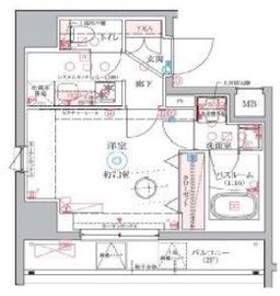 クレヴィスタ中野新橋Ⅱ 604 間取り図