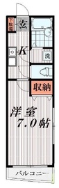 バロックシティ麻布十番 902 間取り図