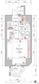 AZEST横濱大通り公園 1階 間取り図