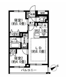 オープンレジデンシア吉祥寺本町 3階 間取り図