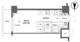 プラウドフラット横浜 403 間取り図