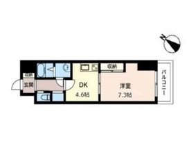 オーキッドレジデンス板橋 508 間取り図
