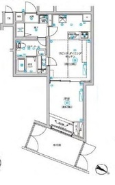 RELUXIA不動前 (リルシア不動前) 1階 間取り図