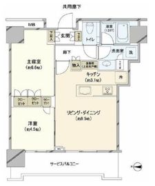 THE YOKOHAMA FRONT TOWER (ザ・ヨコハマフロントタワー) 30階 間取り図