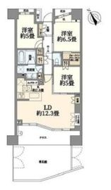 パークホームズ二子玉川ヒルトップ 1階 間取り図