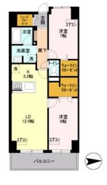 ロイヤルパークスシーサー 809 間取り図