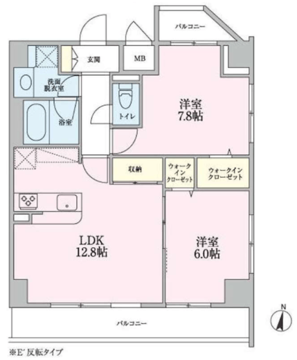 GranVeil-K 501 間取り図