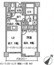 ファインステージ新横浜 3階 間取り図