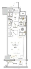 ログ桜木町クラシック (Log桜木町classic) 5階 間取り図