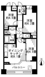 LANAI TOWN RENAISSANCE PLAZA HOUSE (ラナイ タウン ルネッサンス プラザハウス) 602 間取り図