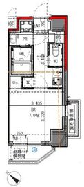 GENOVIA花月総持寺 (ジェノヴィア花月総持寺) 5階 間取り図