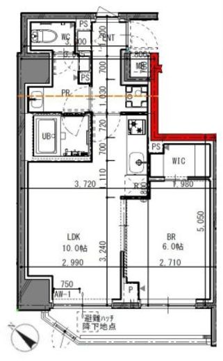 GENOVIA花月総持寺 (ジェノヴィア花月総持寺) 1階 間取り図