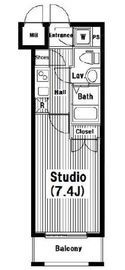 グランド・ガーラ南麻布 6階 間取り図