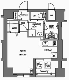 ブリーズヴェール東山 303 間取り図