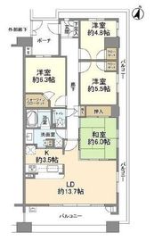 港北センタープレイス 10階 間取り図