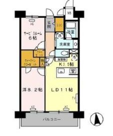 ロイヤルパークス西新井 620 間取り図