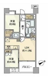 プラウドシティ小竹向原 7階 間取り図