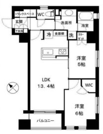アスコットパーク日本橋 3階 間取り図