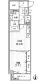 パークガーデン 306 間取り図