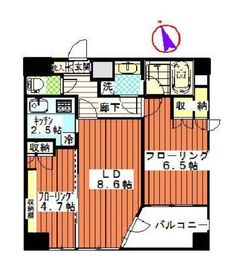 イトーピアアルファシティ池袋 9階 間取り図