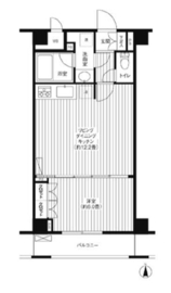グランハイツ東新宿 304 間取り図