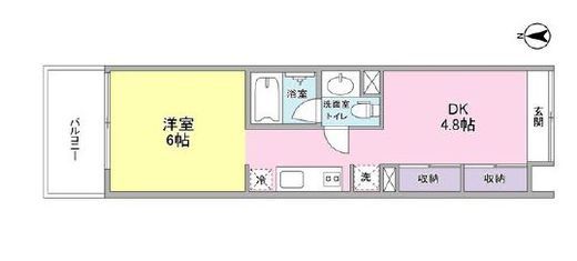 WELLTOWER (ウェルタワー) 612 間取り図